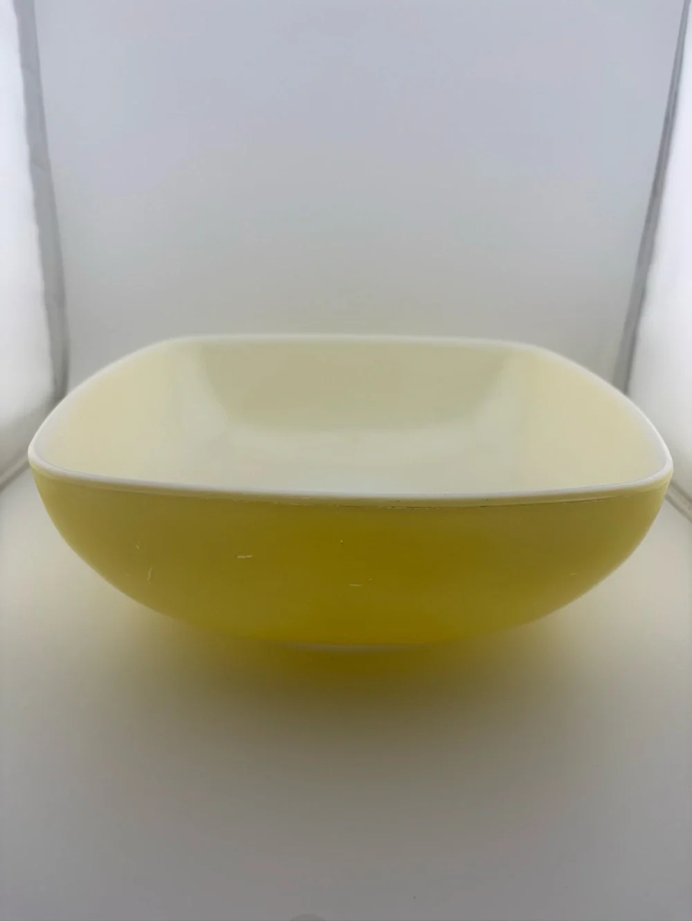 Vintage Pyrex Primary Yellow Hostess Bowl Bowl 525 B